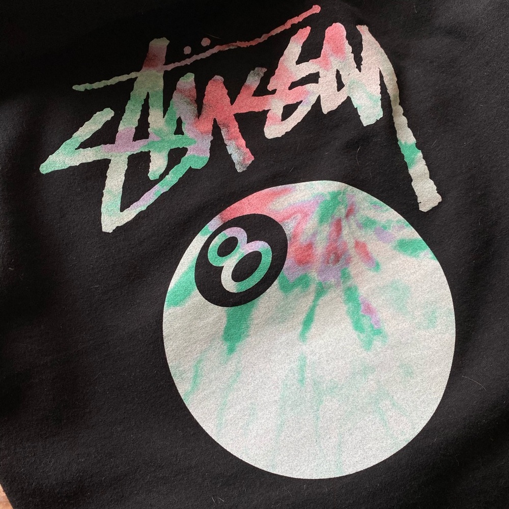 {stussy} 8 ball hoodie